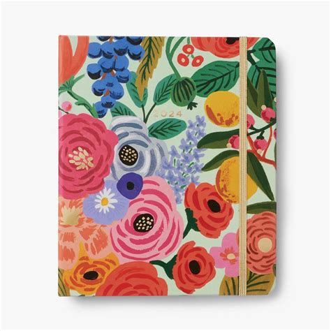 Rifle Paper Co 17 Month Garden Party 2024 Covered Planner Pottery