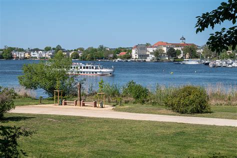 Potsdam Park Babelsberg Blick Zur Havel Looking Downhi Flickr