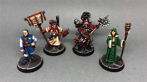 Some Minis I Painted For The Old Rogue Trader Rpg Rwarhammer40k