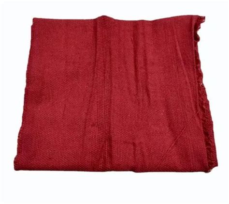 Pe Laminated Knitted Red Plain Canvas Tarpaulins Thickness Mm At Rs