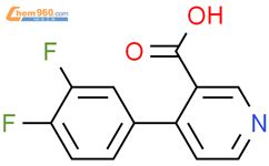 4 3 4 difluorophenyl pyridine 3 carboxylic acid 1261936 83 7 深圳爱拓化学有限