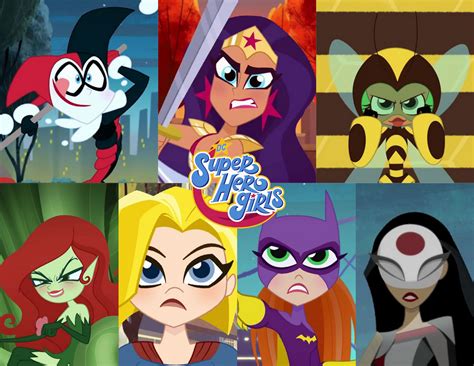 Dc Super Hero Girls 2015 Team By Lupinmk On Deviantart