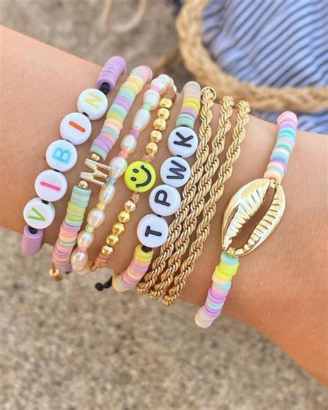 Set Pulseras Rainbow Pulseras Bonitas Joyas De Moda Joyer A De Moda