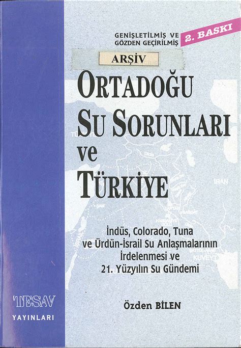 Ortadoğu Su Sorunları ve Türkiye Toplumsal Ekonomik Siyasal