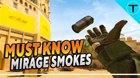 The Top 10 Smokes You Must Know On Mirage In Cs2 Counter Strike 2