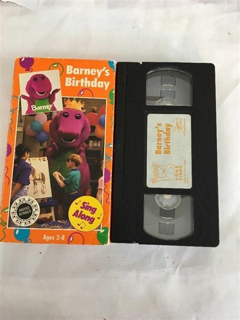 Happy Birthday Barney Vhs Ebay