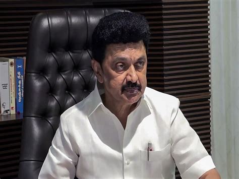 Tn Cm Stalin Strongly Condemns Celebration Of Hindi Month Writes To