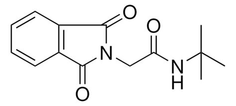 N TERT BUTYL 2 1 3 DIOXO 1 3 DIHYDRO 2H ISOINDOL 2 YL ACETAMIDE