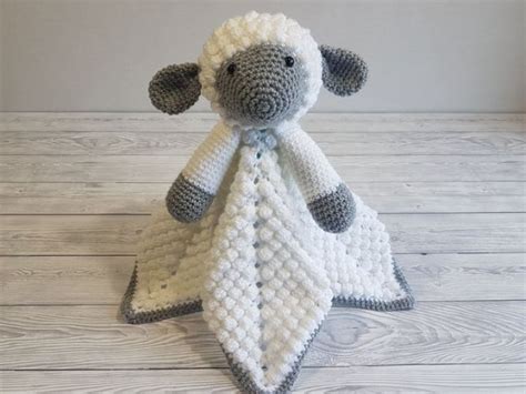 Liam The Lamb Baby Lovey Blanket Crafting Happiness