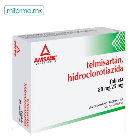 Telmisartan Mg Hidroclorotiazida Mg Amsa Mi Farma