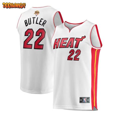 Jimmy Butler Miami Heat 2023 NBA Finals Fast Break Player Jersey - White