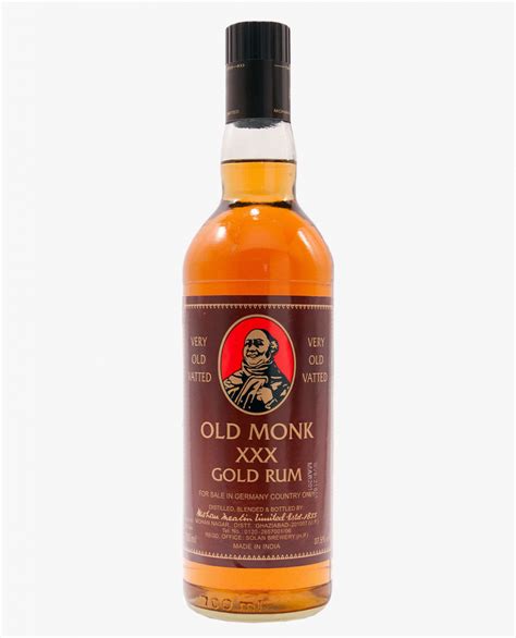 Old Monk Xxx Gold Rum Vol L Mediterranean Wholesale