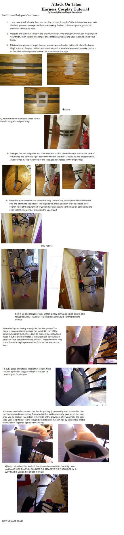 Attack on Titan Harness Tutorial Part 2 by CasuallyDisregarding on ...