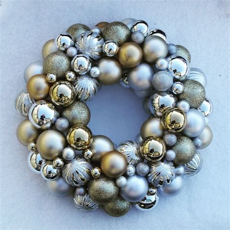 Christmas Wreath · How To Make A Bauble Wreath · Home + DIY on Cut Out + Keep