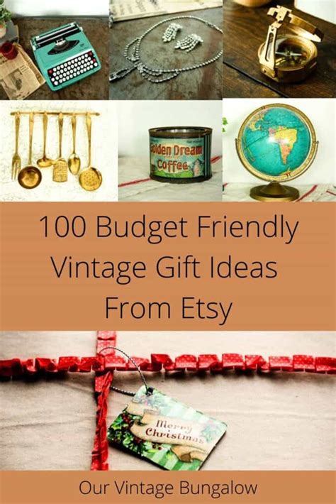 Budget Friendly Vintage Gift Ideas From Etsy Our Vintage