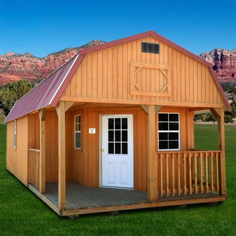 Deluxe Side Lofted Cabin Weatherking Private Storage