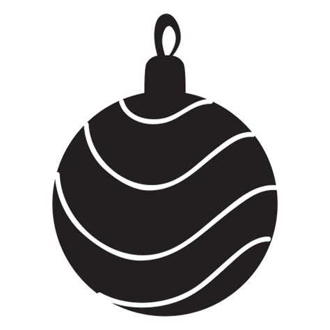 Design Png E Svg De Ícone De Bola De Natal 150 Para Camisetas