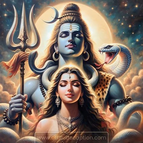 Lord Shiva And Parvati Etsy