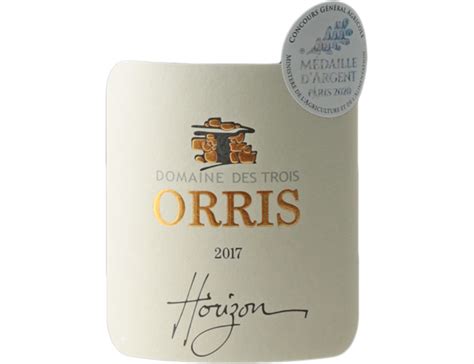 Domaine Des Trois Orris Horizon Cotes Du Roussillon Rouge C Tes