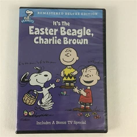 Peanuts Its The Easter Beagle Charlie Brown Dvd Deluxe Etsy