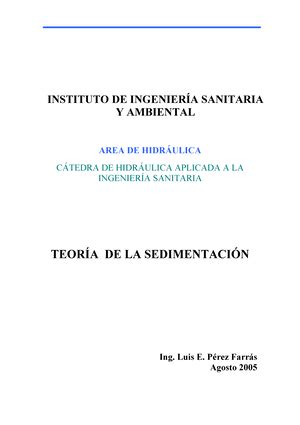 Procesos Unitarios Y Plantas De Tratamiento Cap Tulo Procesos