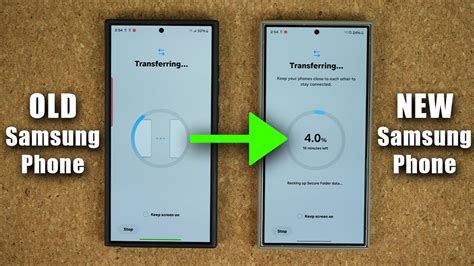 How To Transfer Data From OLD Samsung To NEW Samsung Galaxy Phone The