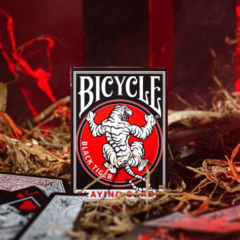 Bicycle Black Tiger Playing Cards ELLUSIONIST JP GAMES LTD