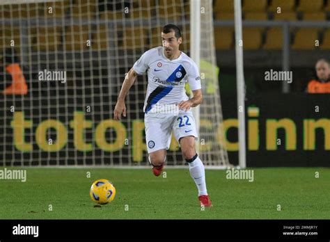 Henrikh Mkhitaryan Of Fc Internazionale In Action During The Serie A