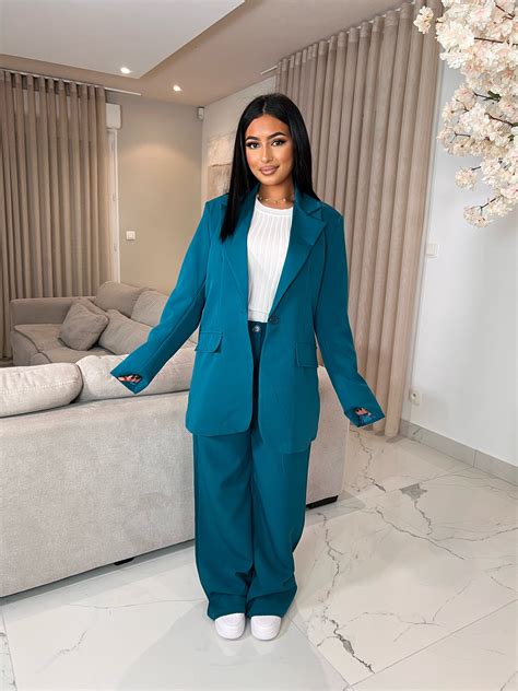 Ensemble Blazer Oversize Modange New