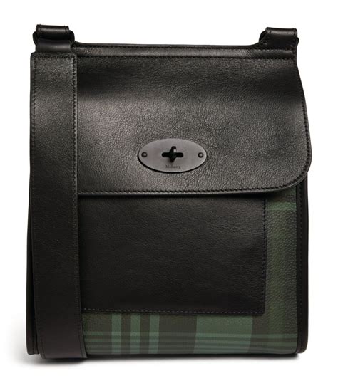 Mens Mulberry Green Anthony Messenger Bag Harrods CountryCode