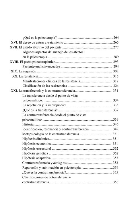 Teoria Y Tecnica De La Psicoterapia Psicoanalitica Nunez