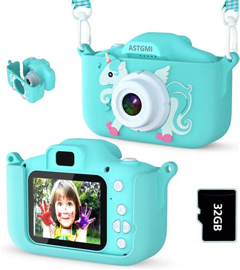 Astgmi Appareil Photo Pour Enfant Pouces Enfant Appareil Photo