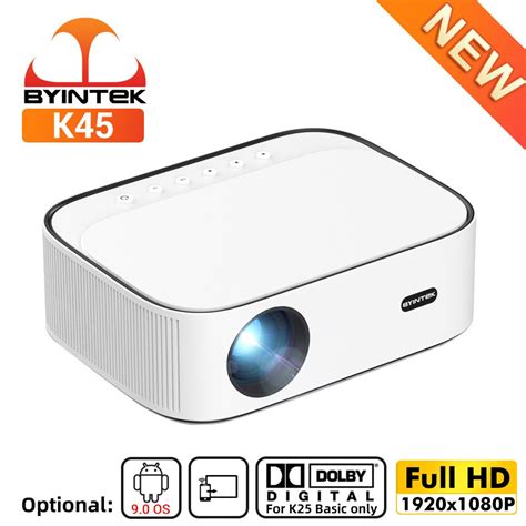 BYINTEK K45 Full HD 4K 1920x1080P LCD Smart Android 9 0 Wifi LED Video