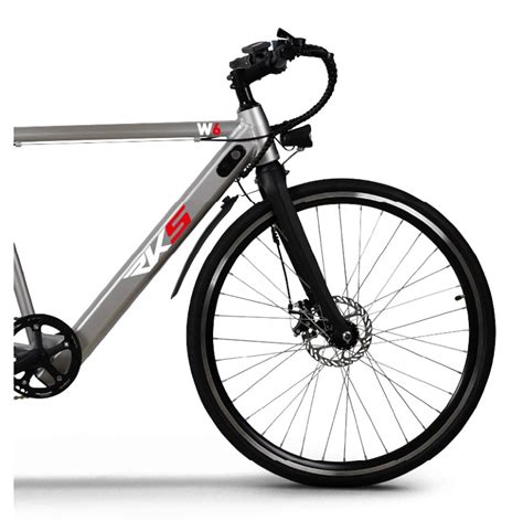 Bicicleta Electrica Deluxe Rks W Cadru Aluminiu Furca Magnesium