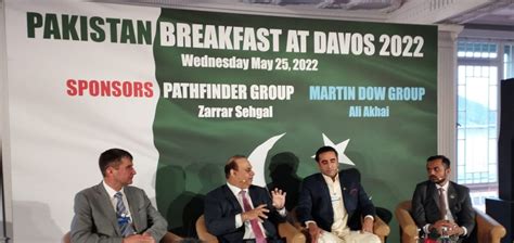 Bilawal Bhutto Attends Pakistan Breakfast At Davos The Pakistan Affairs