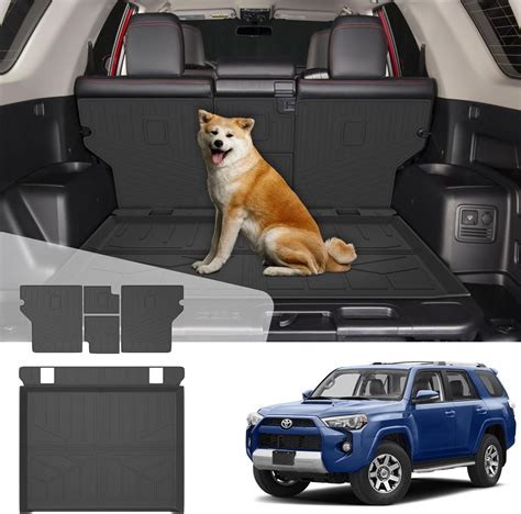 Timuci Cargo Mat For 2010 2024 Toyota 4runner Wo 3rd Seat Wo Sliding Tray Trunk