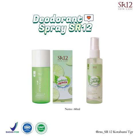 Jual Deodorant Penghilang Bau Badan Ampuh Deodorant Spray Sr