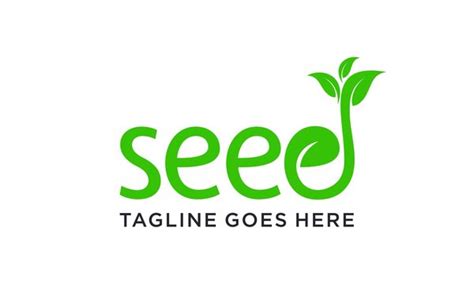 Imágenes De Seed Logo Descubre Bancos De Fotos Ilustraciones