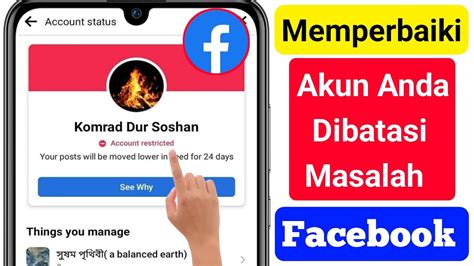 Cara Memperbaiki Masalah Pembatasan Akun Facebook Cara Menghapus