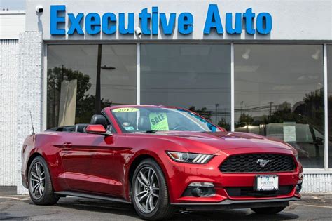 Used 2017 Ford Mustang Convertible For Sale 29999 Executive Auto