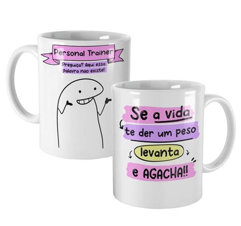 Caneca Divertida Flork Profiss O Personal Trainer Elo