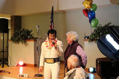 Issaquah Senior Center gets a visit from the King of Rock and Roll ...