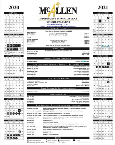 Mcallen Isd Calendar - Printable Calendar 2023