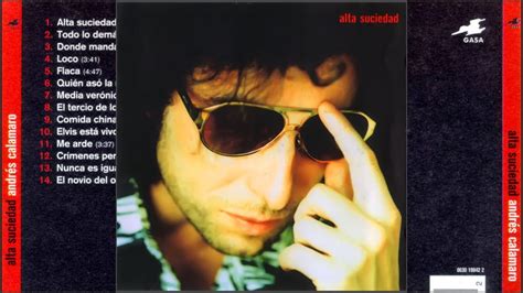 Andrés Calamaro Alta Suciedad 1997 CD YouTube