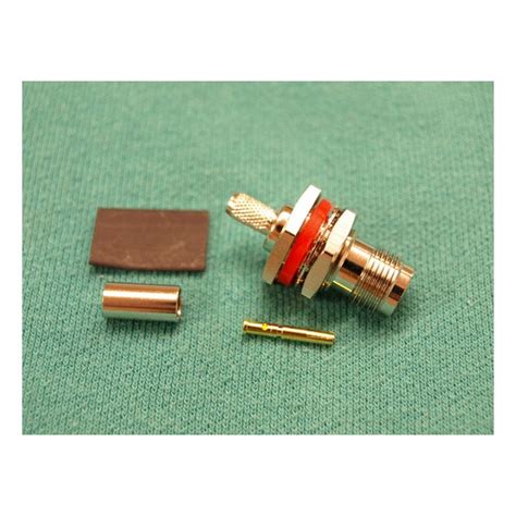 165340 Tnc Bulkhead Socket Rg58 Rg141 Crimp Barenco