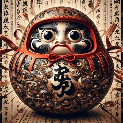 Premium Photo Daruma Doll Japanese