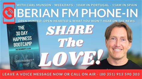 SHARE THE LOVE ShareTheLOVE 30dayhappinessbootcamp IberianFM