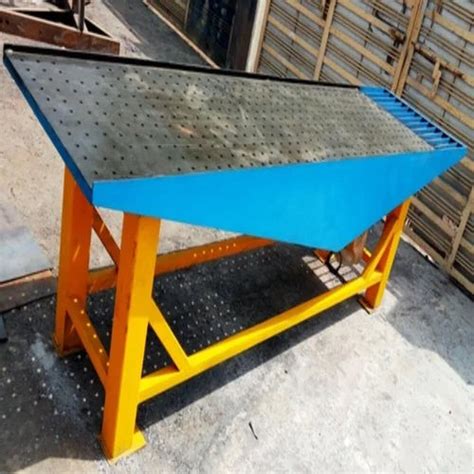 Mild Steel Paver Block Vibrating Table At 75000 00 INR In Coimbatore