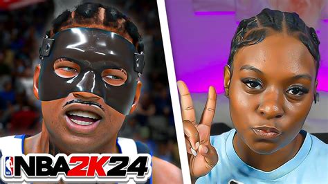 Nba K Mycareer Black Face Mask Ep Youtube