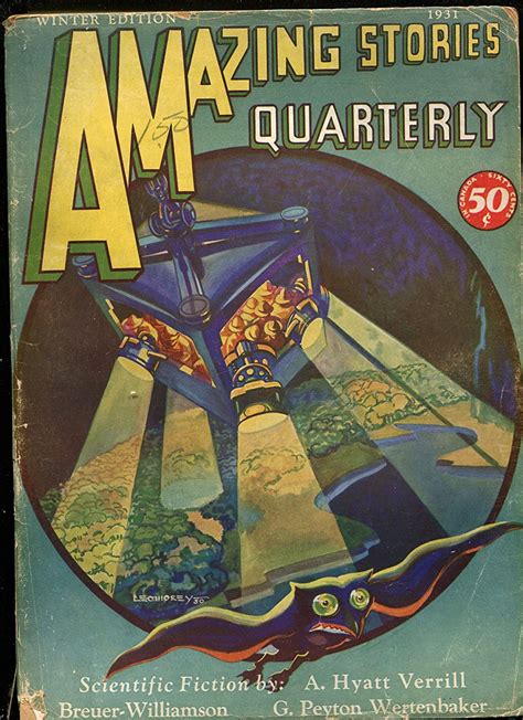 Amazing Stories Quarterly Winter 1931 Morey Williamson A Hyatt Verrill